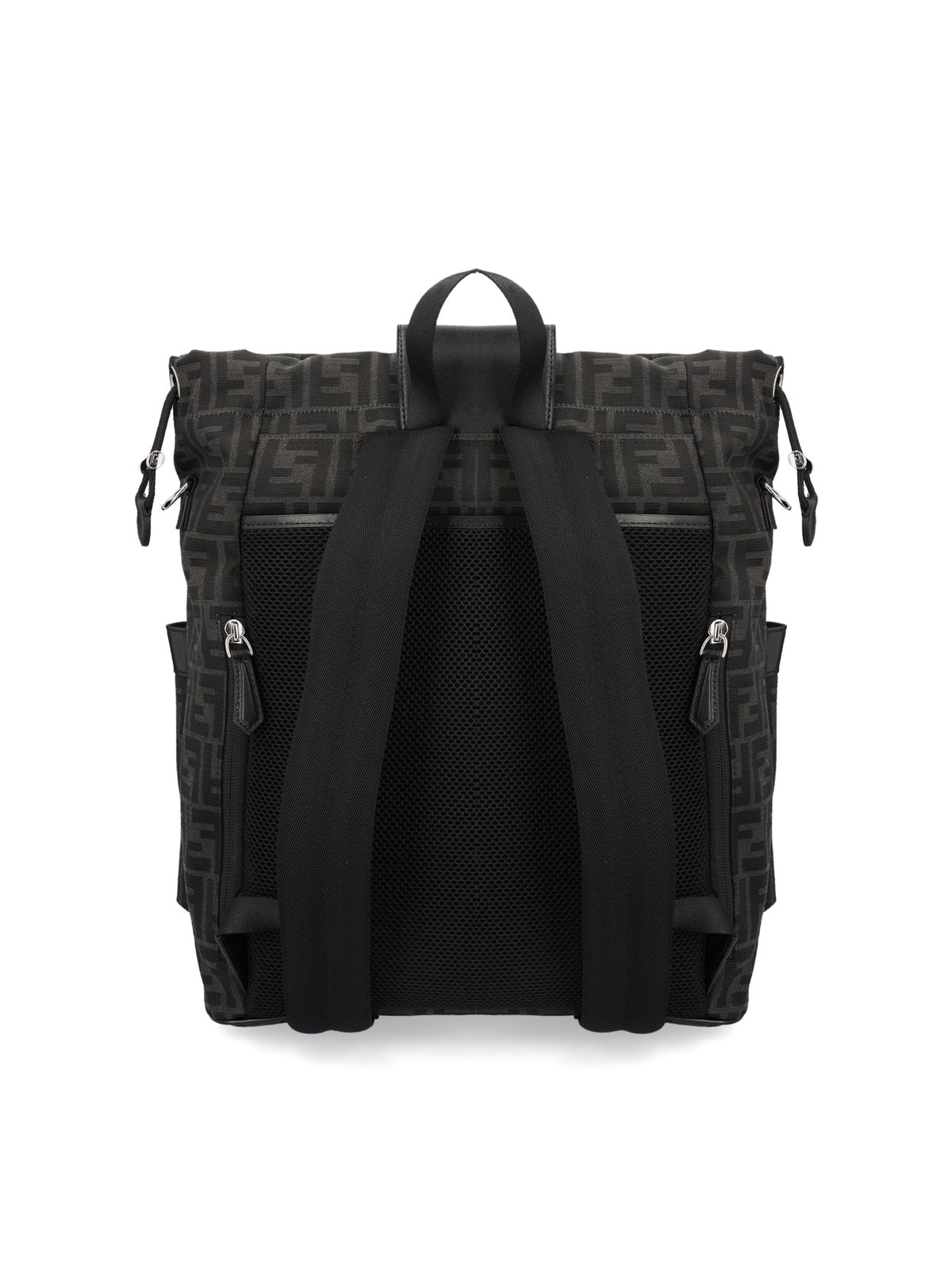 Fendi FF Jacquard Fendi Strike Medium Backpack
