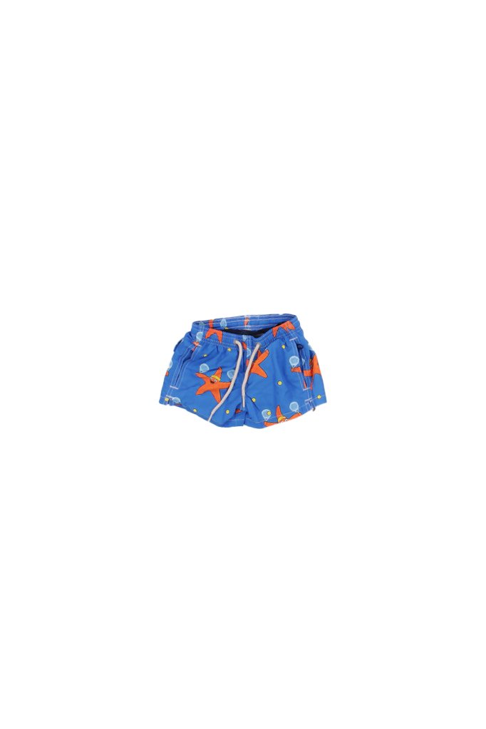 Mc2 Saint Barth Kids Starfish Printed Drawstring Swim Shorts