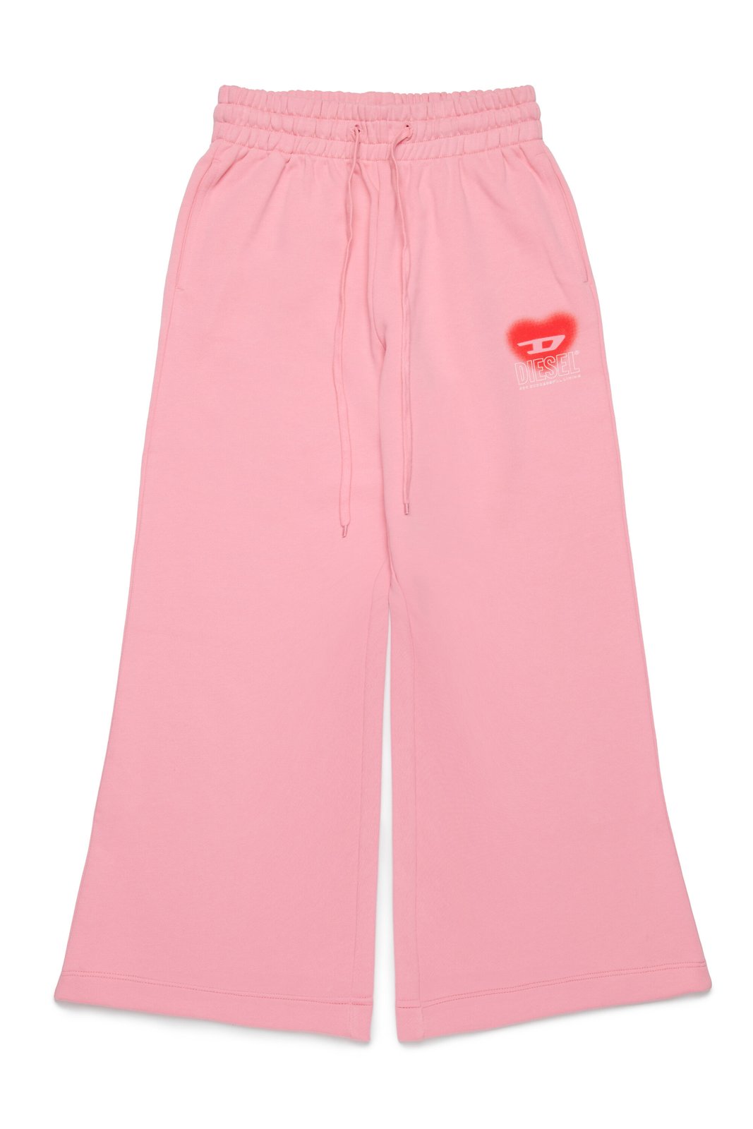 Diesel Kids Wide-Leg Fleece Pants