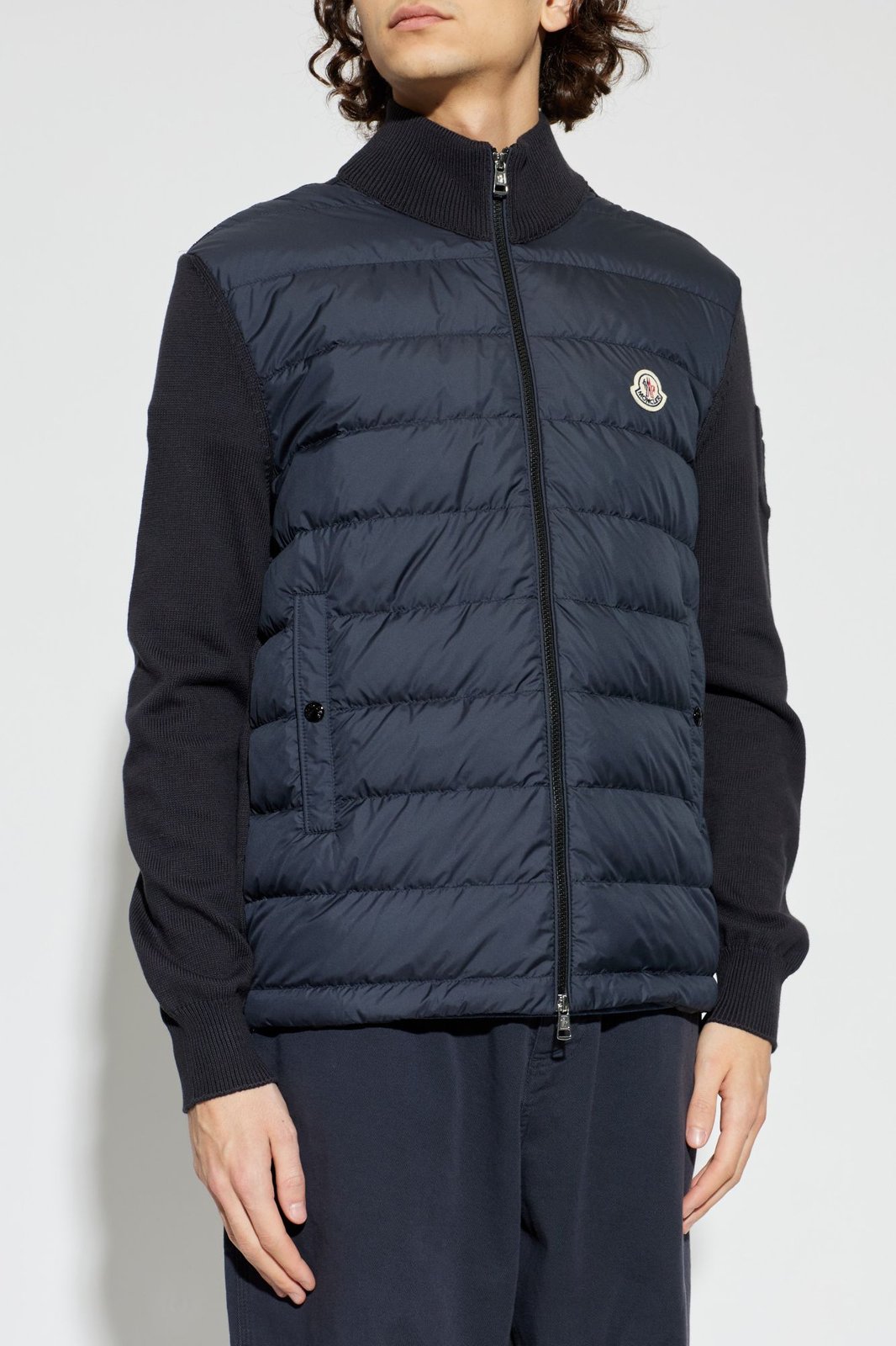 Moncler Padded Zip-Up Cardigan