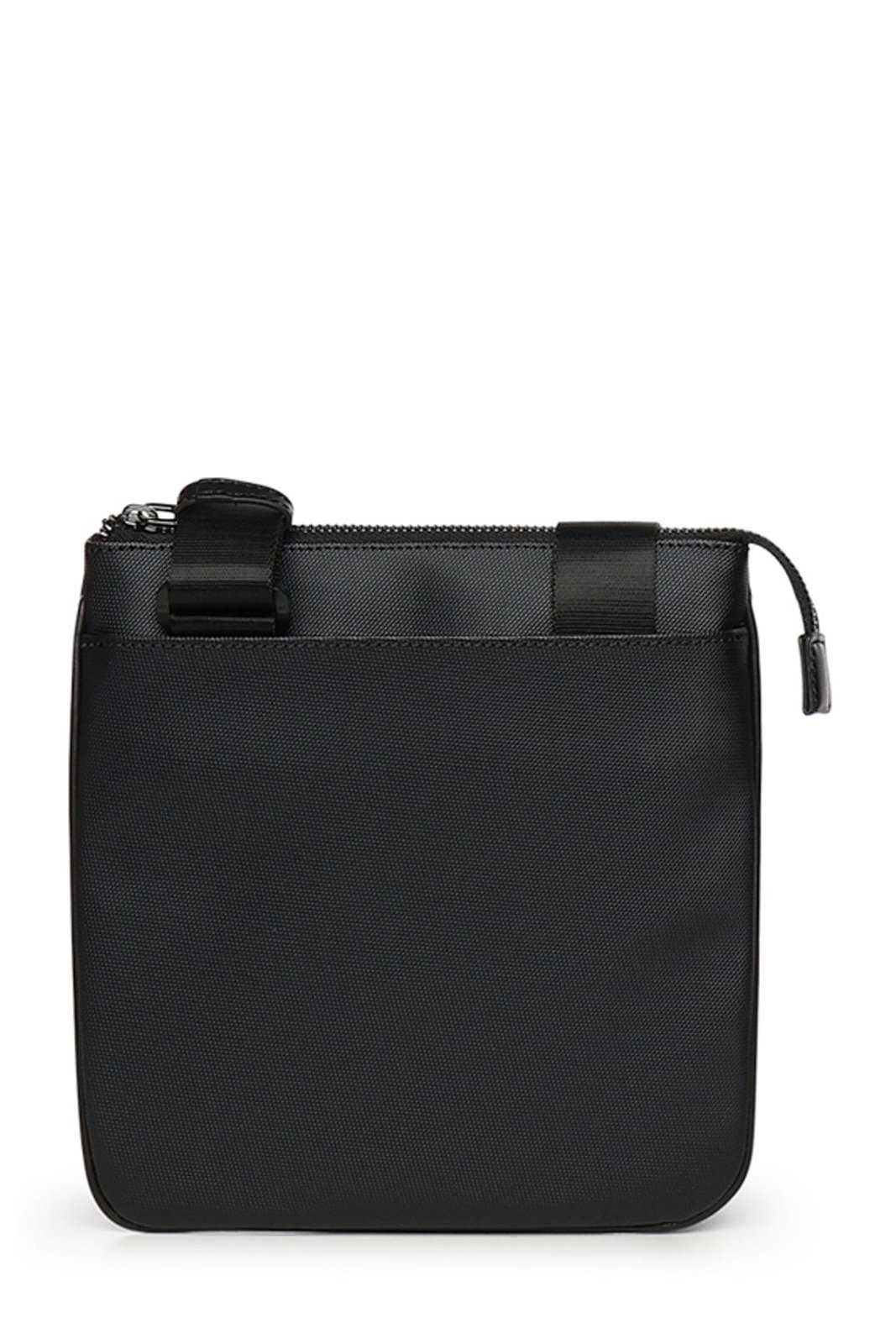 Armani Exchange Monogram Stripe Flat Shoulder Bag
