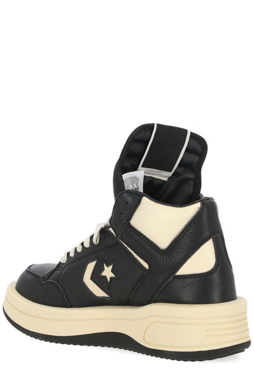 リック・オウエンス DRKSHDW X コンバース ターボパン ツートン