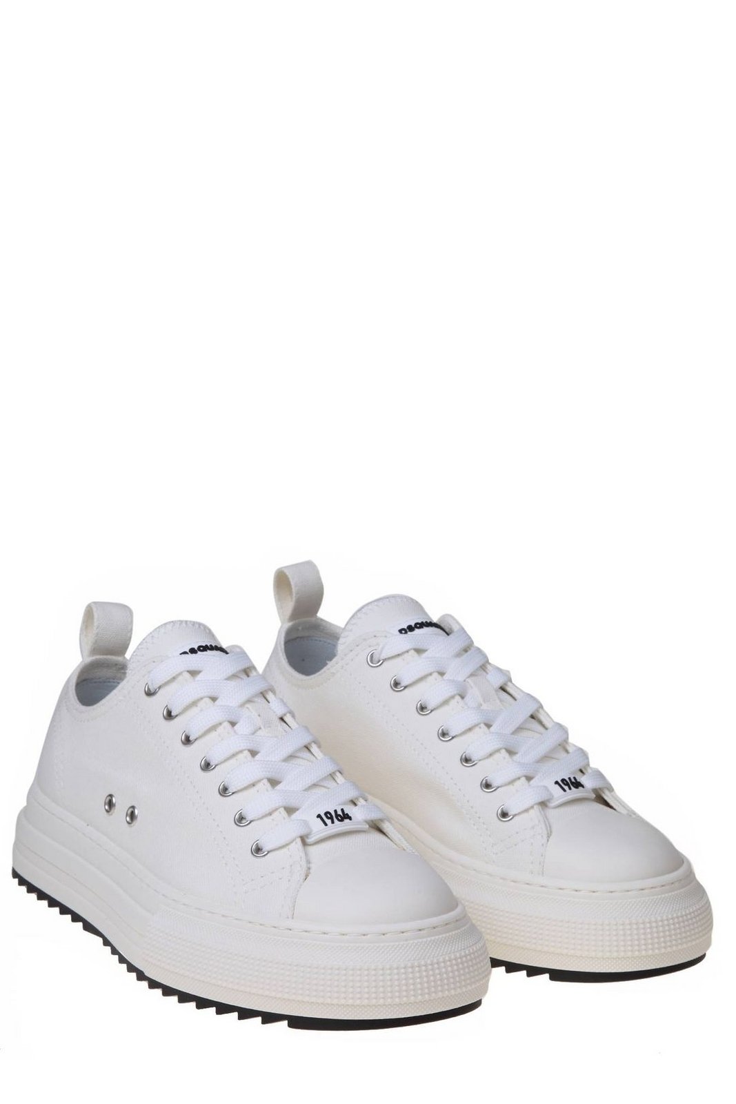 Dsquared2 Round Toe Platform Sneakers
