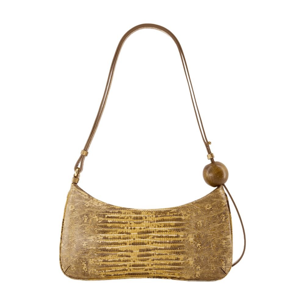 Jacquemus Le Bisou Perle Logo Plaque Shoulder Bag