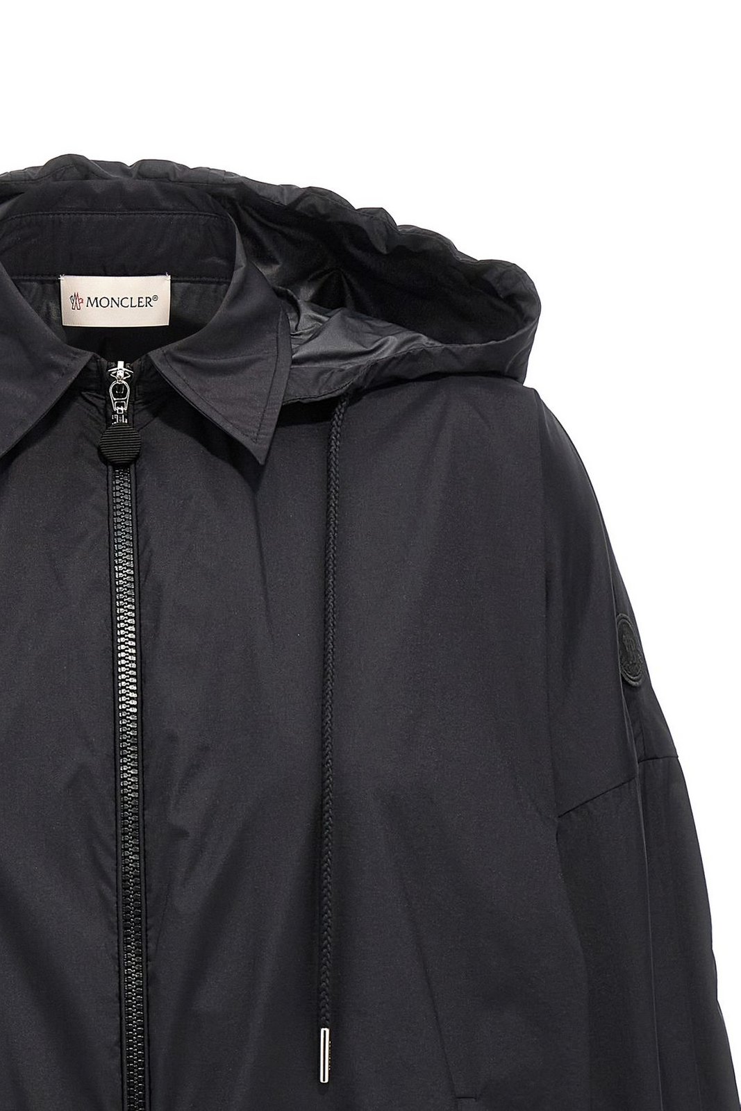 Moncler Zip-Up Hooded Jacket