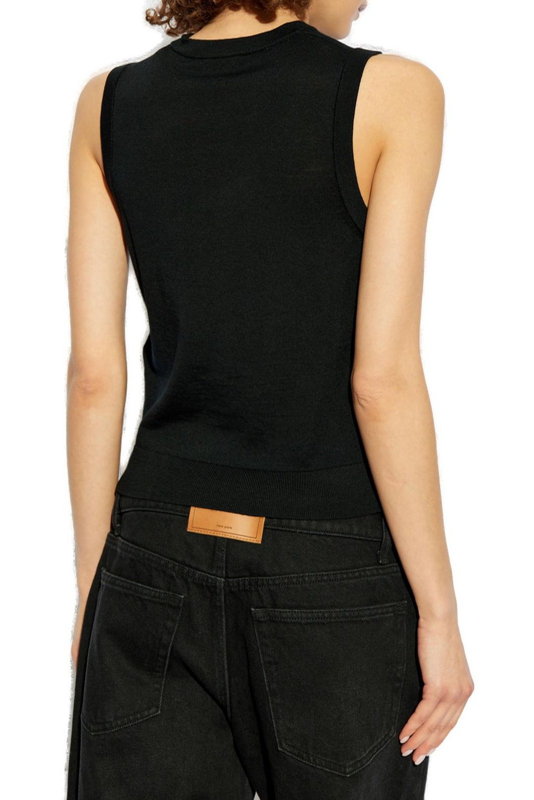 Diesel M-Aligea V-Neck Knitted Vest