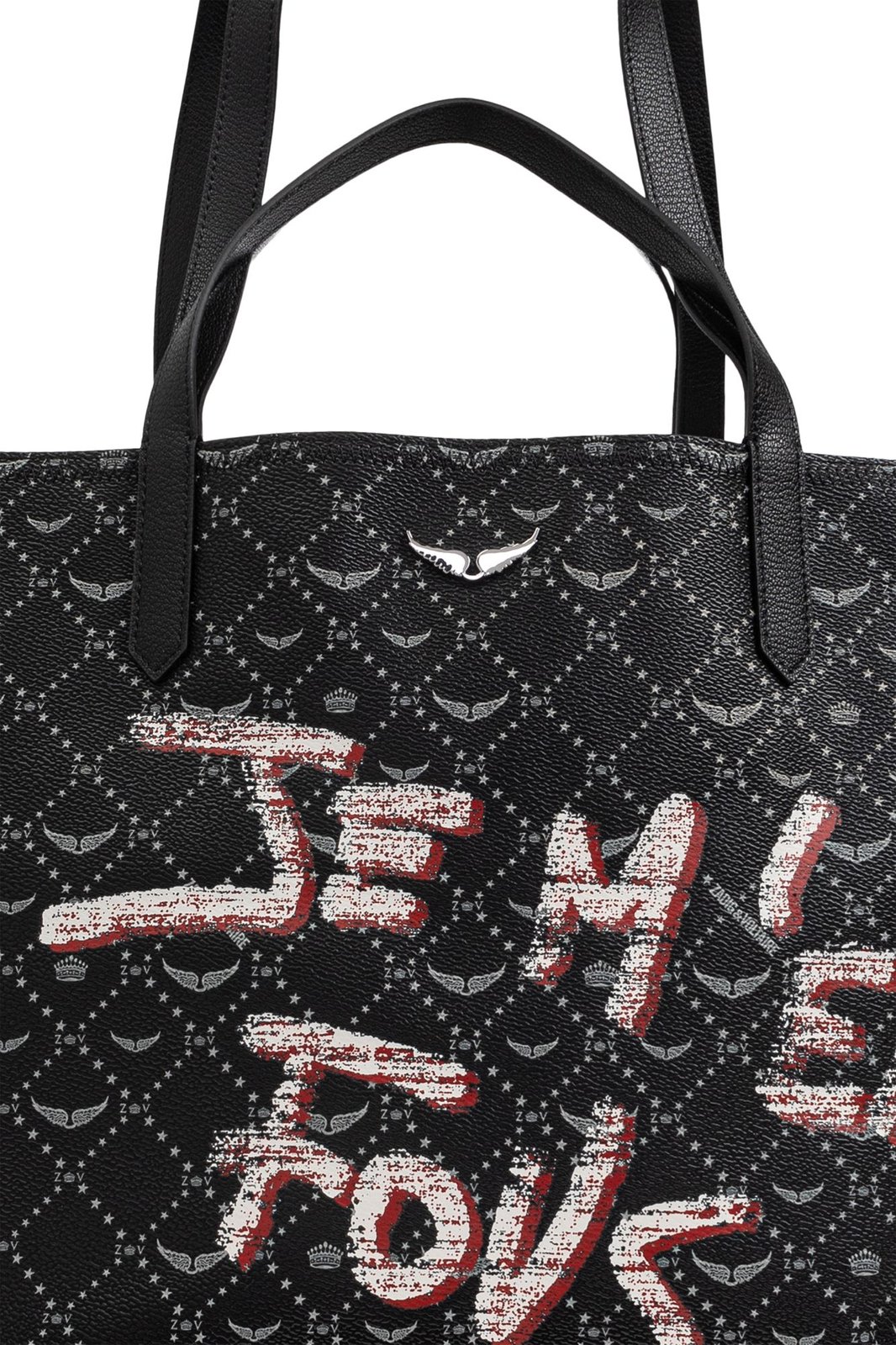 Shop Zadig & Voltaire Z Monogram XL Shopper Bag on Sale at