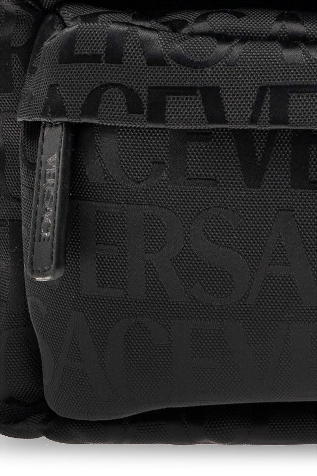Versace Versace Logo-Printed Zipped Belt Bag - Bags