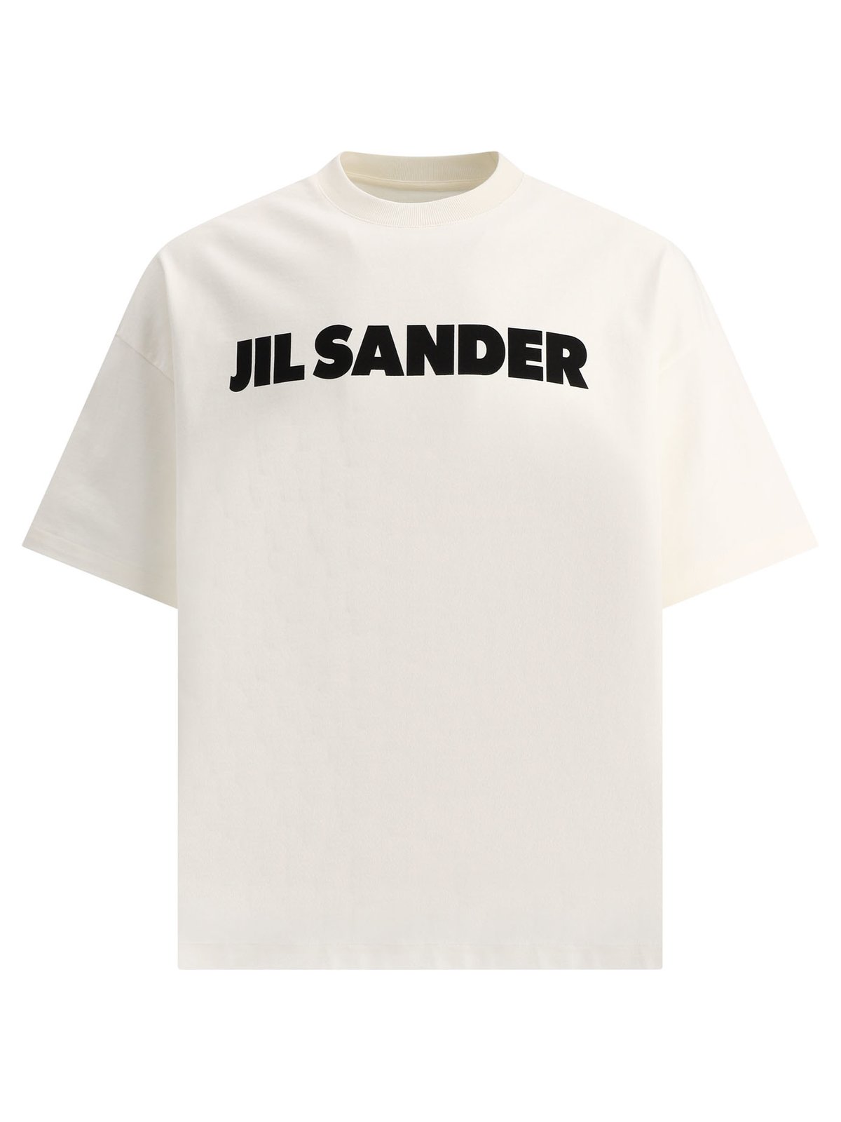 Jil Sander Logo Printed Crewneck T-Shirt