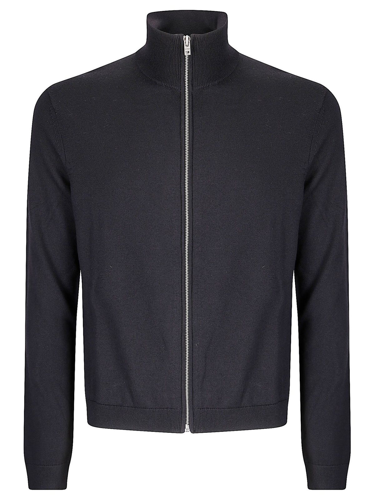 Acne Studios Logo Embroidered Zip-Up Cardigan
