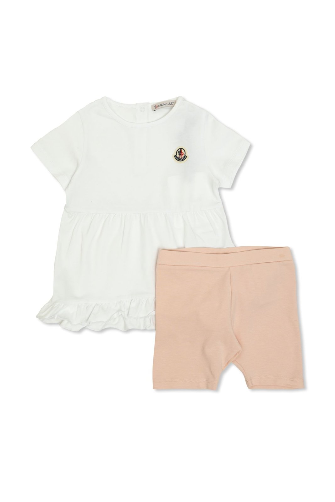 Moncler Enfant Logo Patch Dress Suit