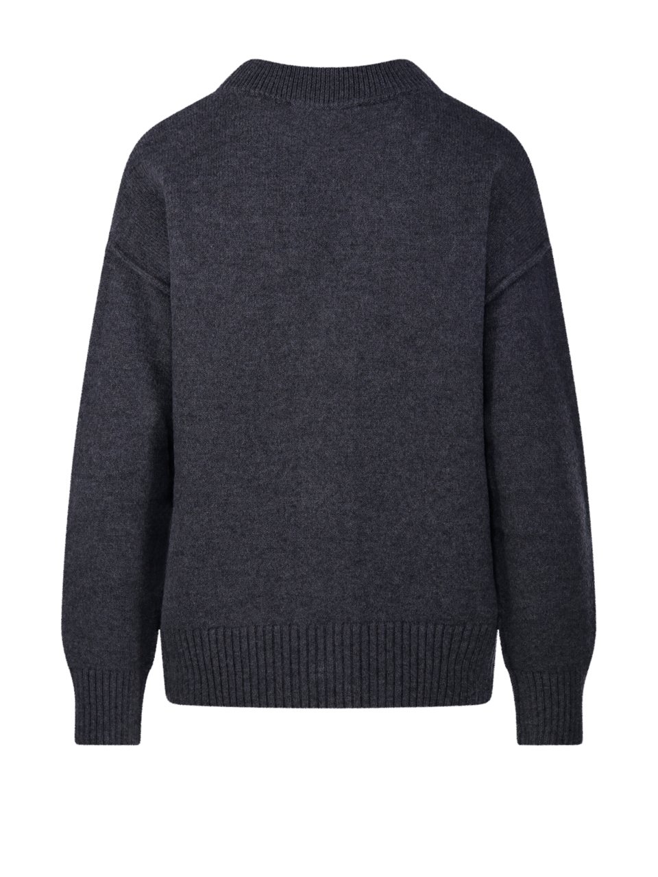 AMI Paris Logo Detailed Buttoned Cardigan