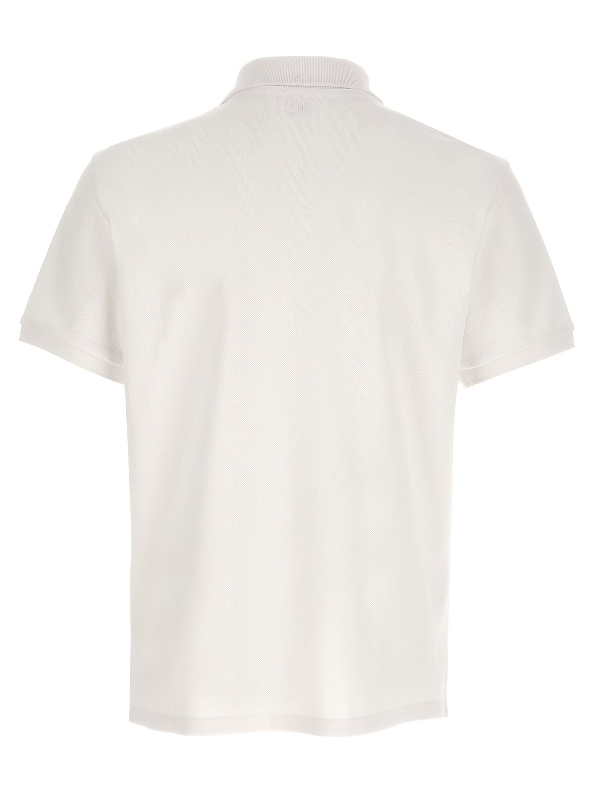 AMI Paris Ami de Coeur Logo Embroidered Short-Sleeved Polo Shirt