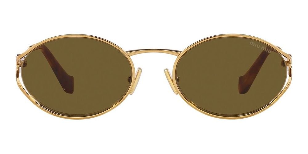 Miu Miu Eyewear Oval-Frame Sunglasses