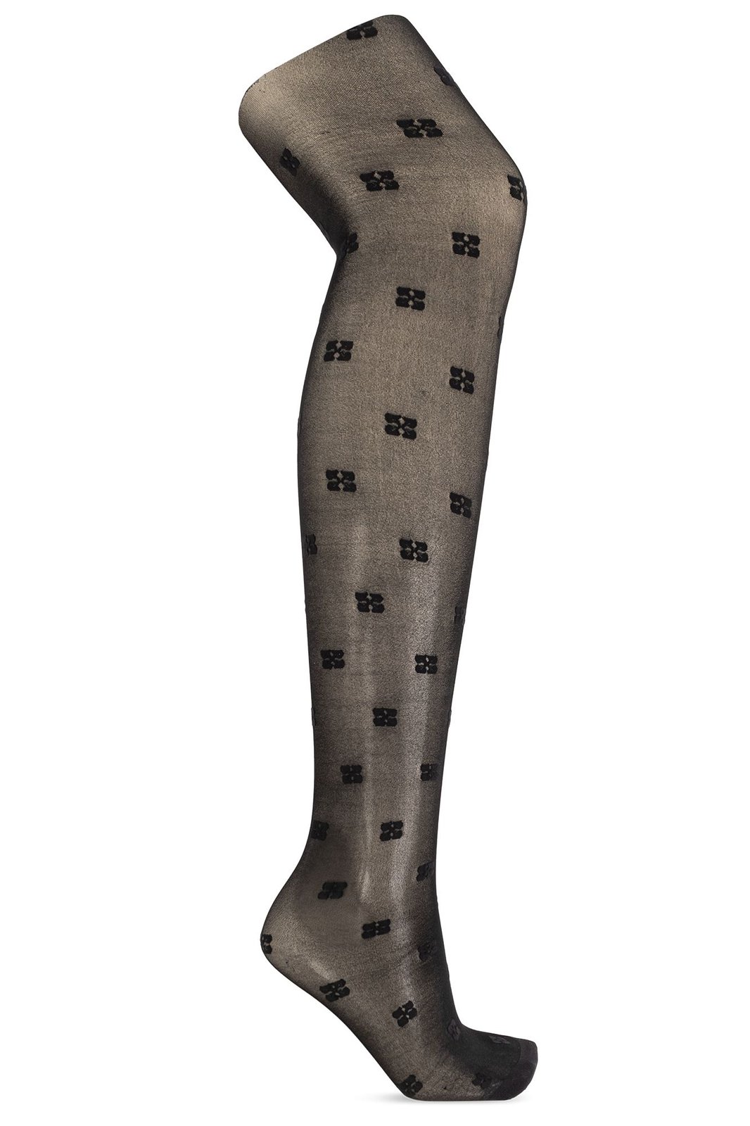 Ganni Monogrammed Tights