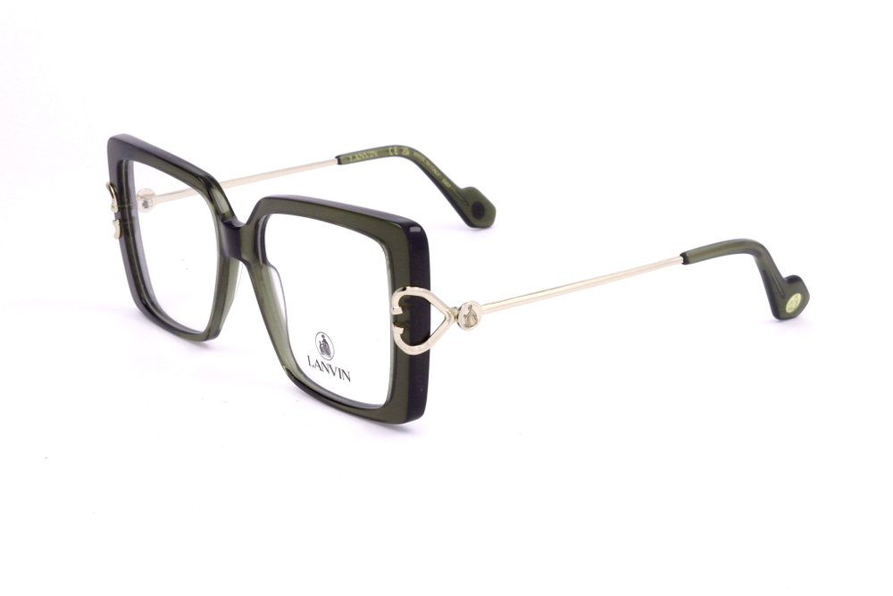 LANVIN スクエアフレムメカネ LNV2629 319 Lanvin Square Frame Glasses – Cettire