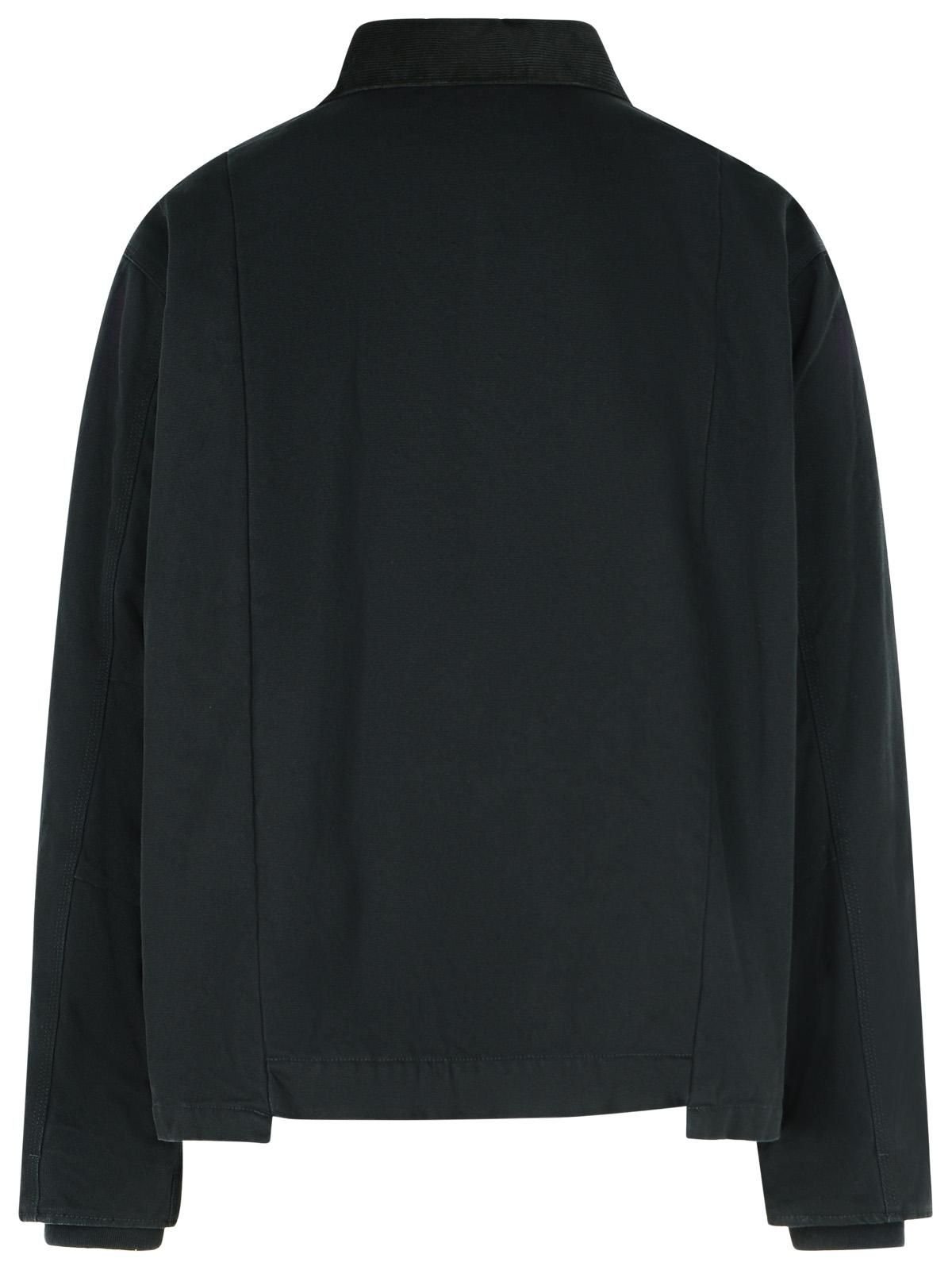 Sacai X Carhartt Logo Patch Zip-Up Jacket