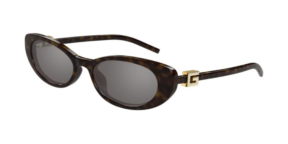 Gucci Eyewear G String Oval Frame Sunglasses