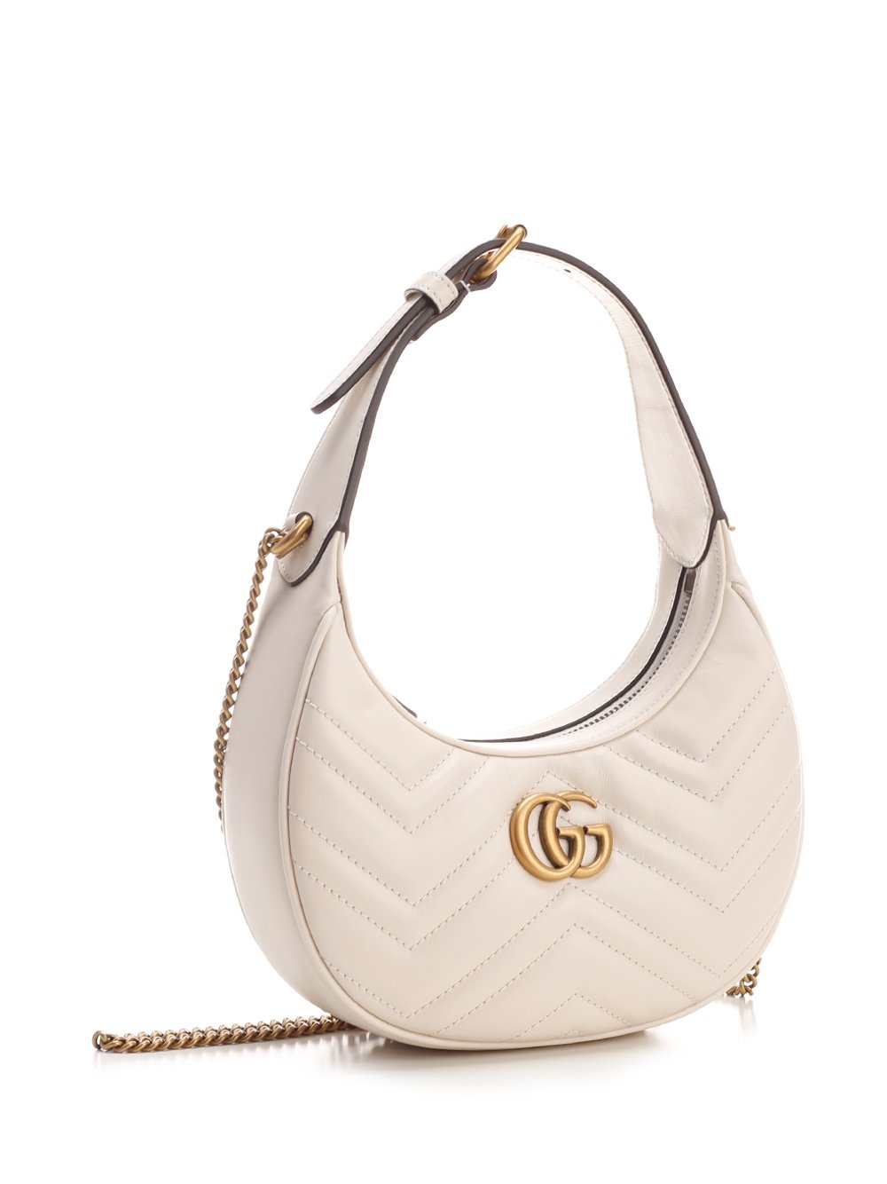 Gucci GG Marmont Half-Moon-Shaped Mini Bag