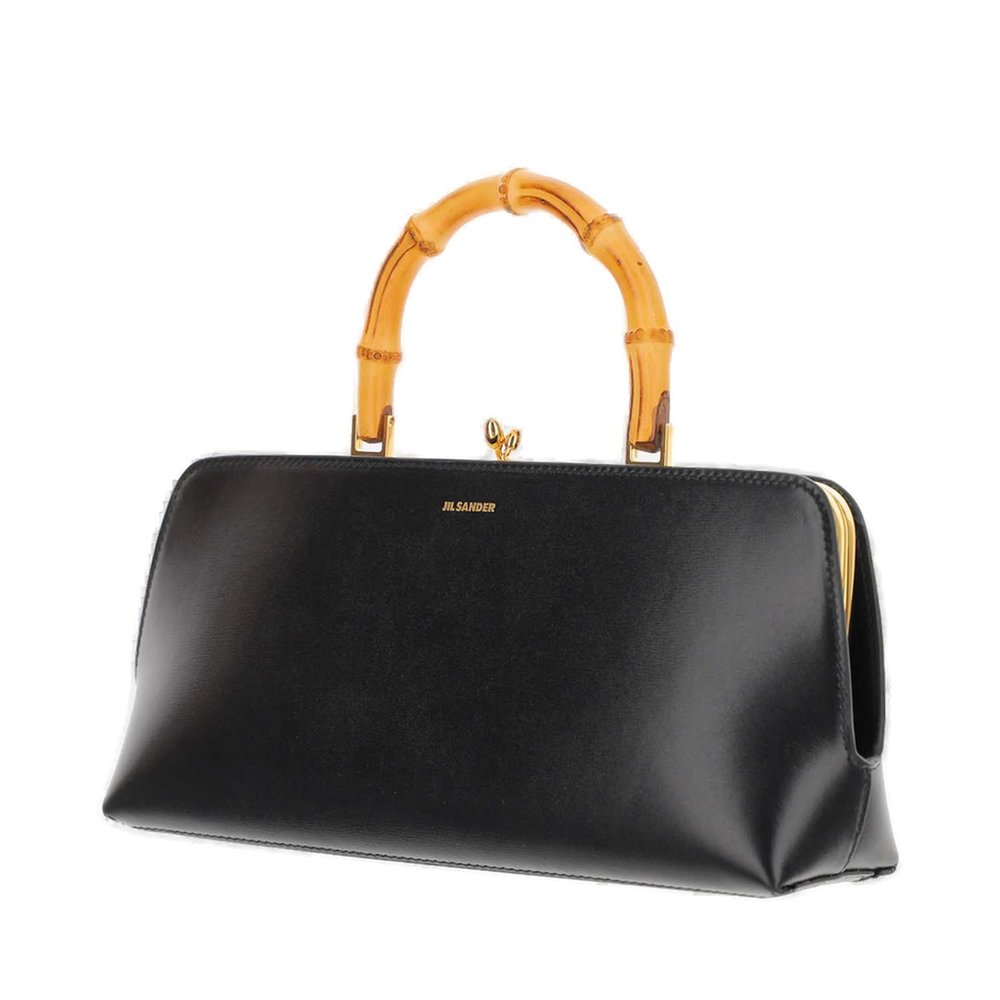 ★Jil Sander★ [Jil Sander] Goji Small Bamboo Tote Bag J07WD JIL SANDER Goji mini bamboo leather tote | NET-A-PORTER