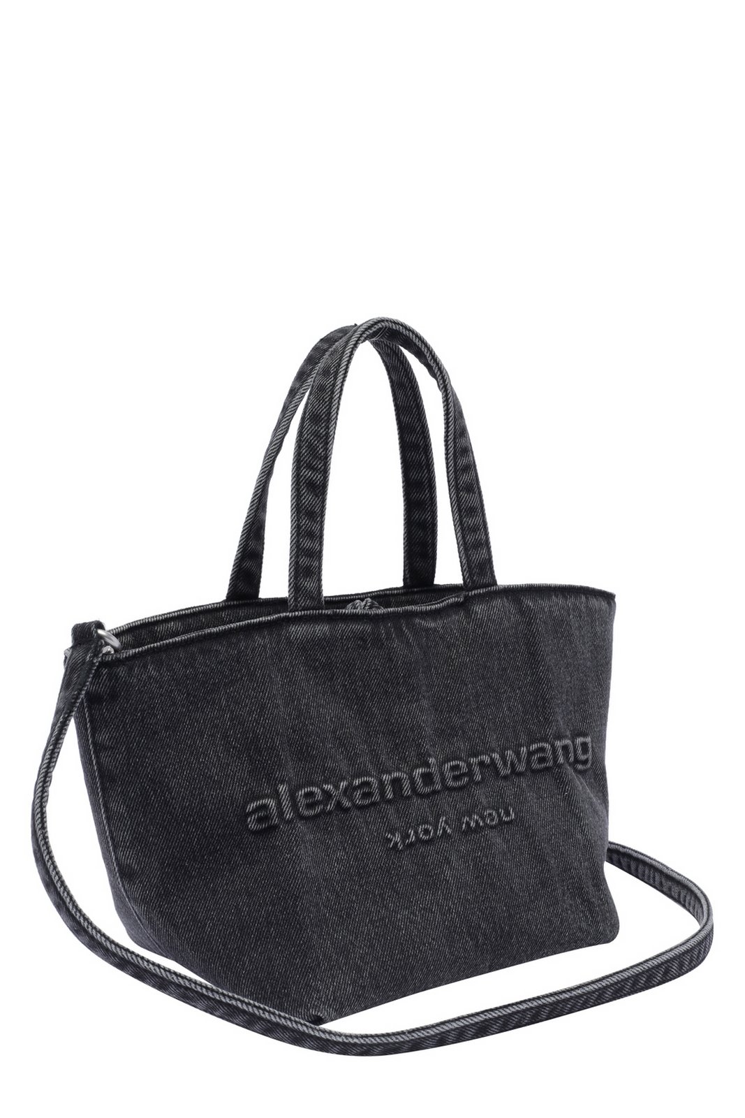 Alexander Wang Logo Embossed Small Punch Tote Bag