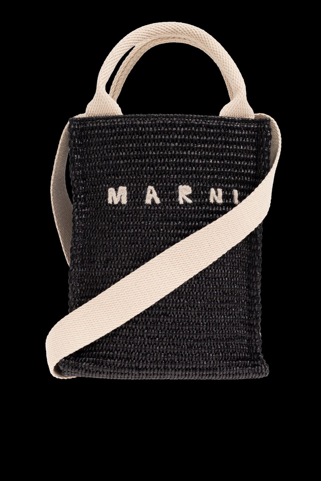 【関税送料込み】MARNI ロゴエンブロイダリー ショルダーバッグ マルニ ロゴエンブロイダリー ショルダーバッグ