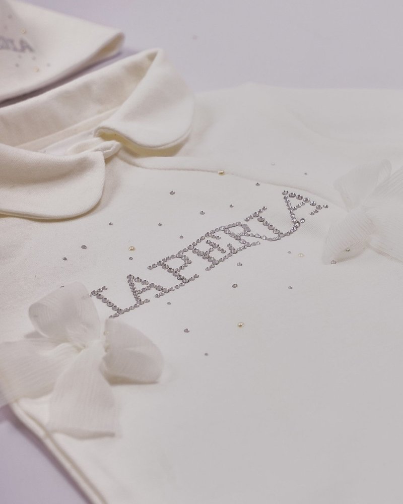 La Perla Kids 로고 장식 원피스 세트