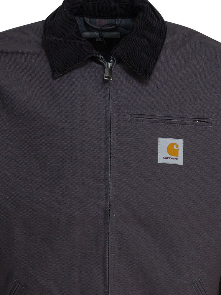 CARHARTT 디트로이트 로고 패치 봄버 자켓
