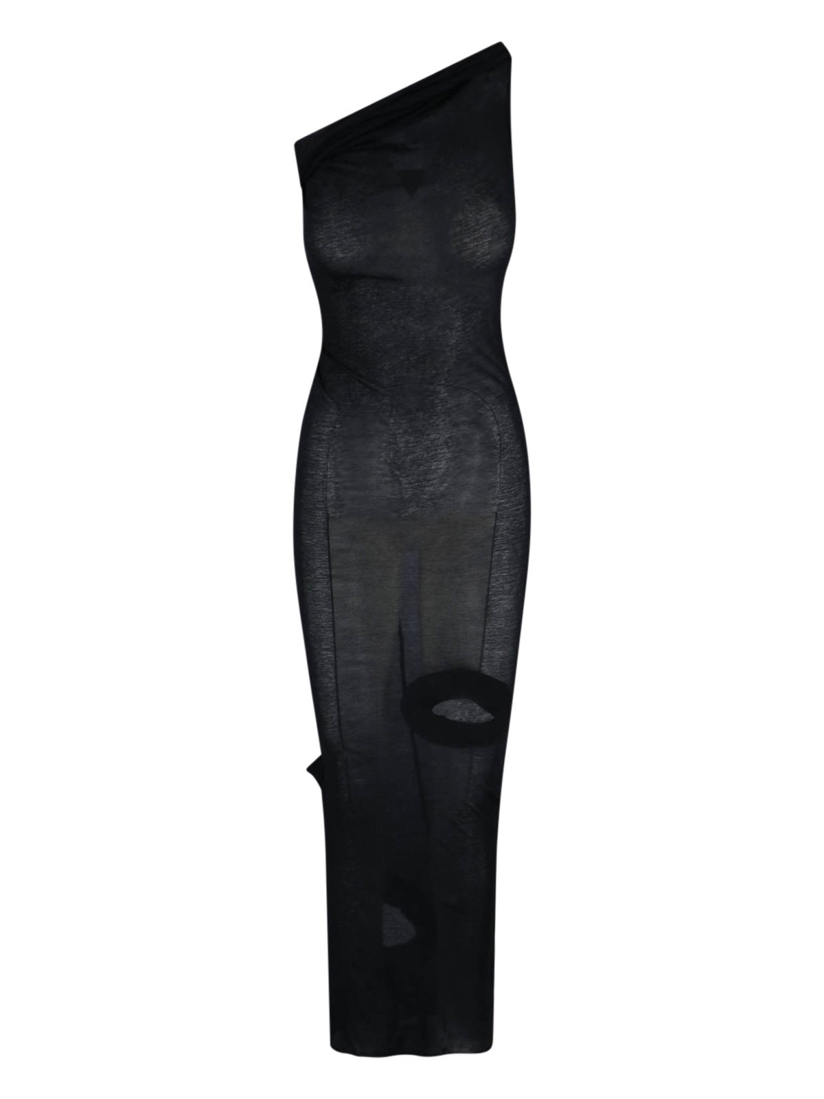 Rick Owens Asymmetric Sleeveless Maxi Dress