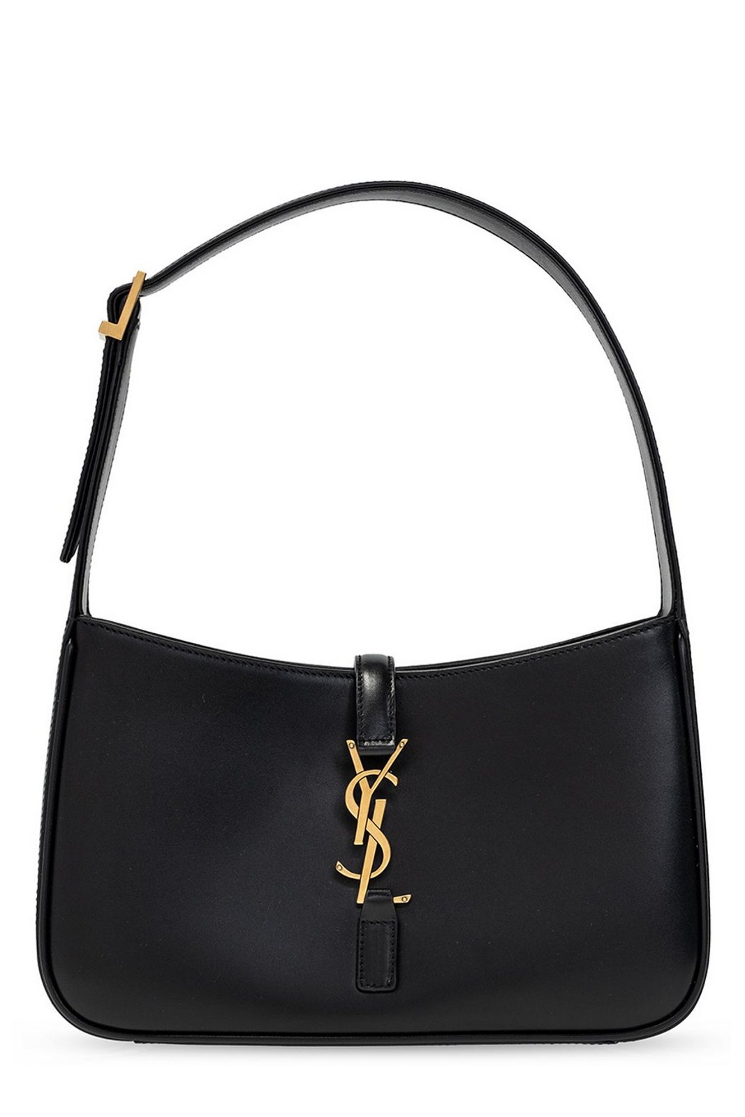 Saint Laurent Le 5 À 7 Logo Plaque Hobo Bag