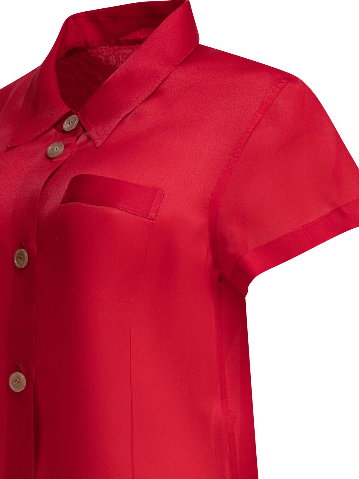 Khaite Keefe Button-Up Blouse
