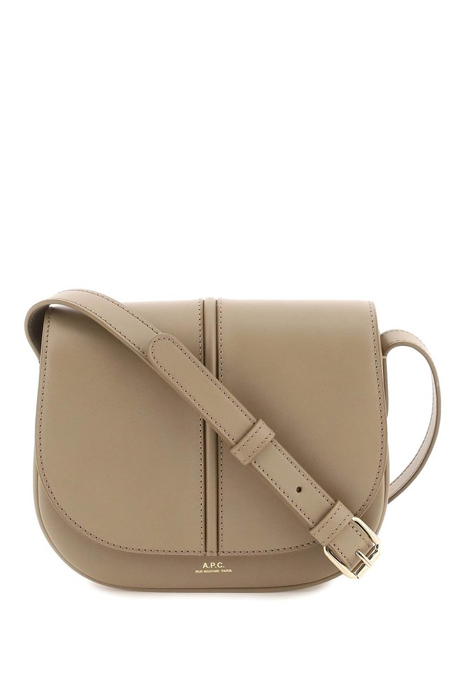 A.p.c. Betty Crossbody Bag In Grey,beige ModeSens
