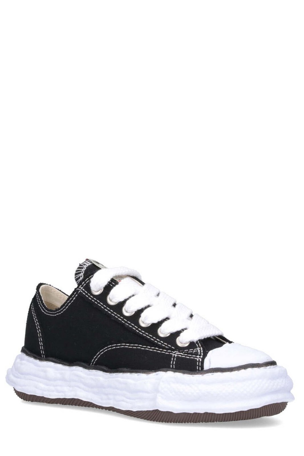 Maison Mihara Yasuhiro Round-Toe Lace-Up Sneakers