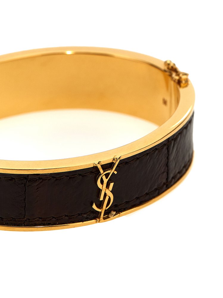 VIP【関税送料無料】希少 SAINT LAURENT BRACELETS Saint Laurent Classic Cassandre Plaque Bracelet – Cettire