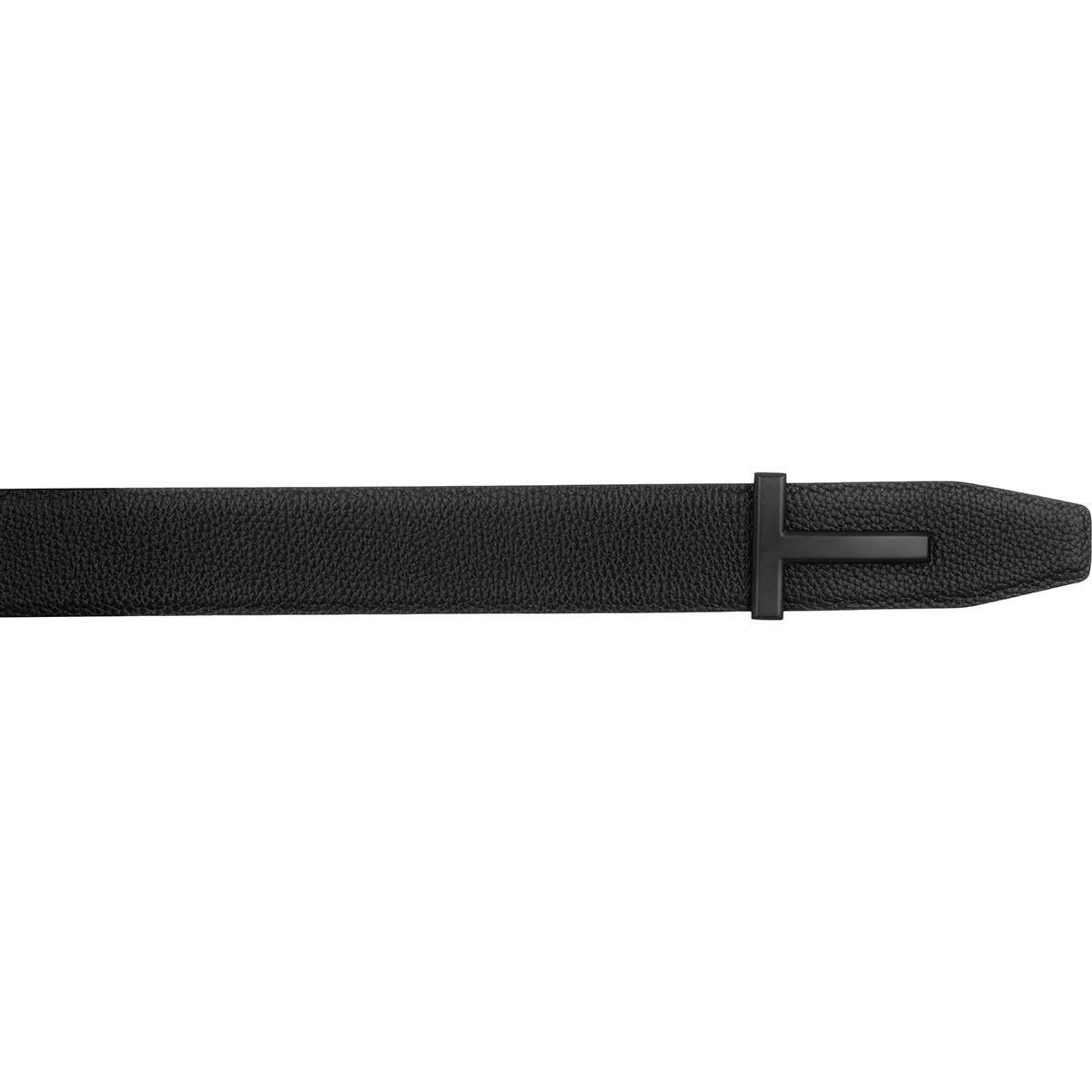 Tom Ford Logo Plaque Buckle Belt