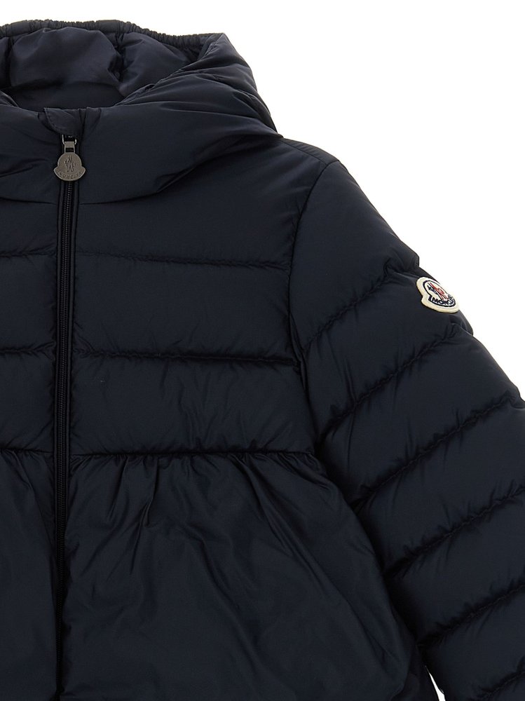 Moncler Enfant 오딜 플레어 퍼 코트
