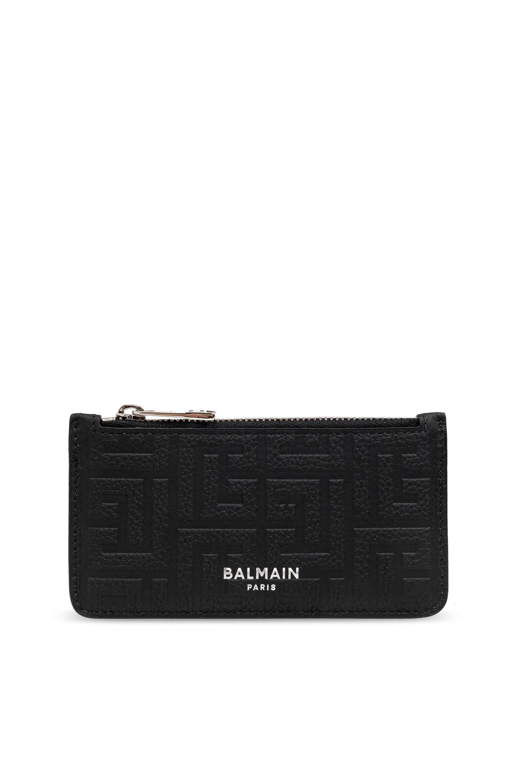 Balmain Monogram-Embossed Zipped Cardholder – Cettire