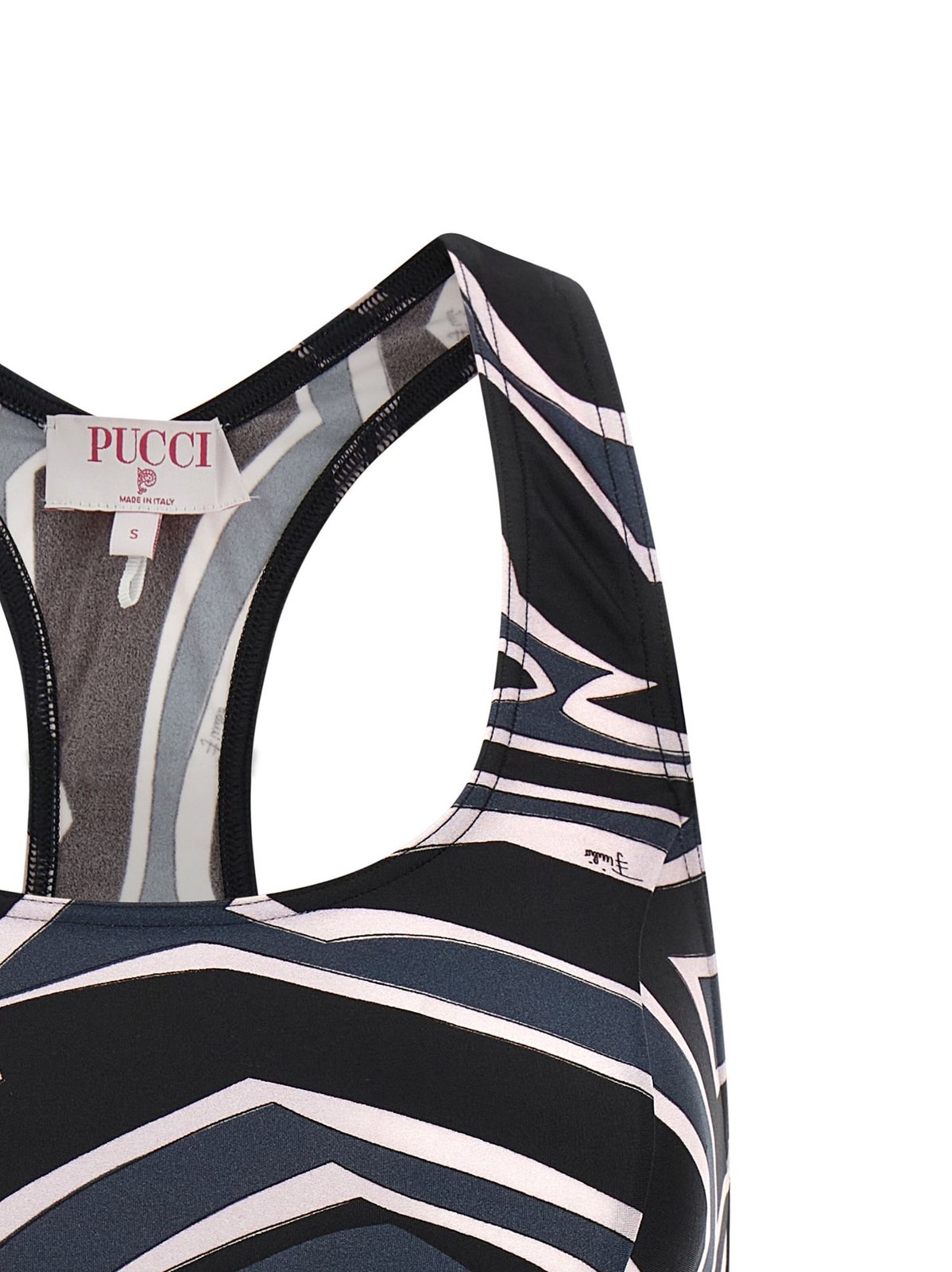 PUCCI Logo Printed Stretched Top