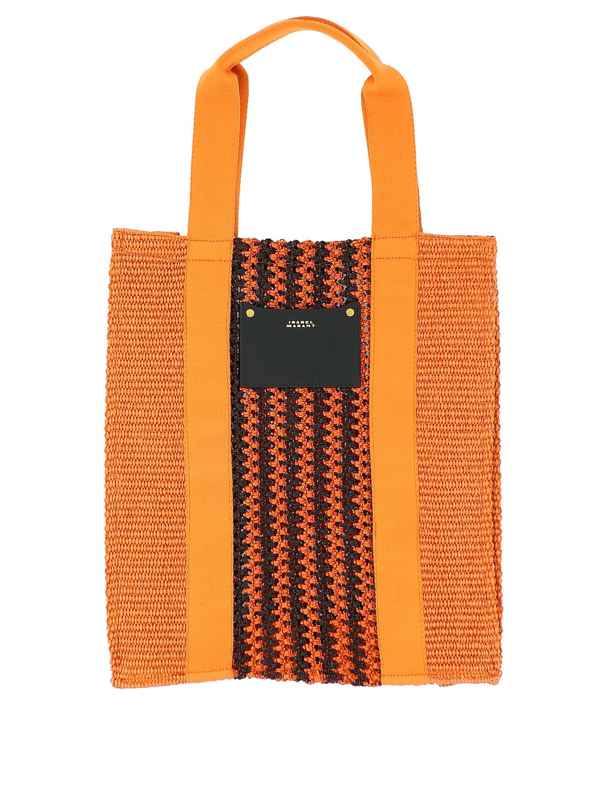 ショルダーバッグ・ポシェット Isabel Marant Darwen Stripe Tote Bag Orange Multicolor PP002 2023102311183100000064383.jpg