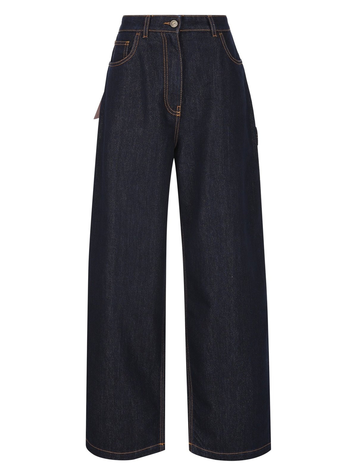 デニム・ジーパン Etro Wide Leg Denim Jeans ETRO Denim-jacquard high-rise wide-leg jeans | NET-A-PORTER