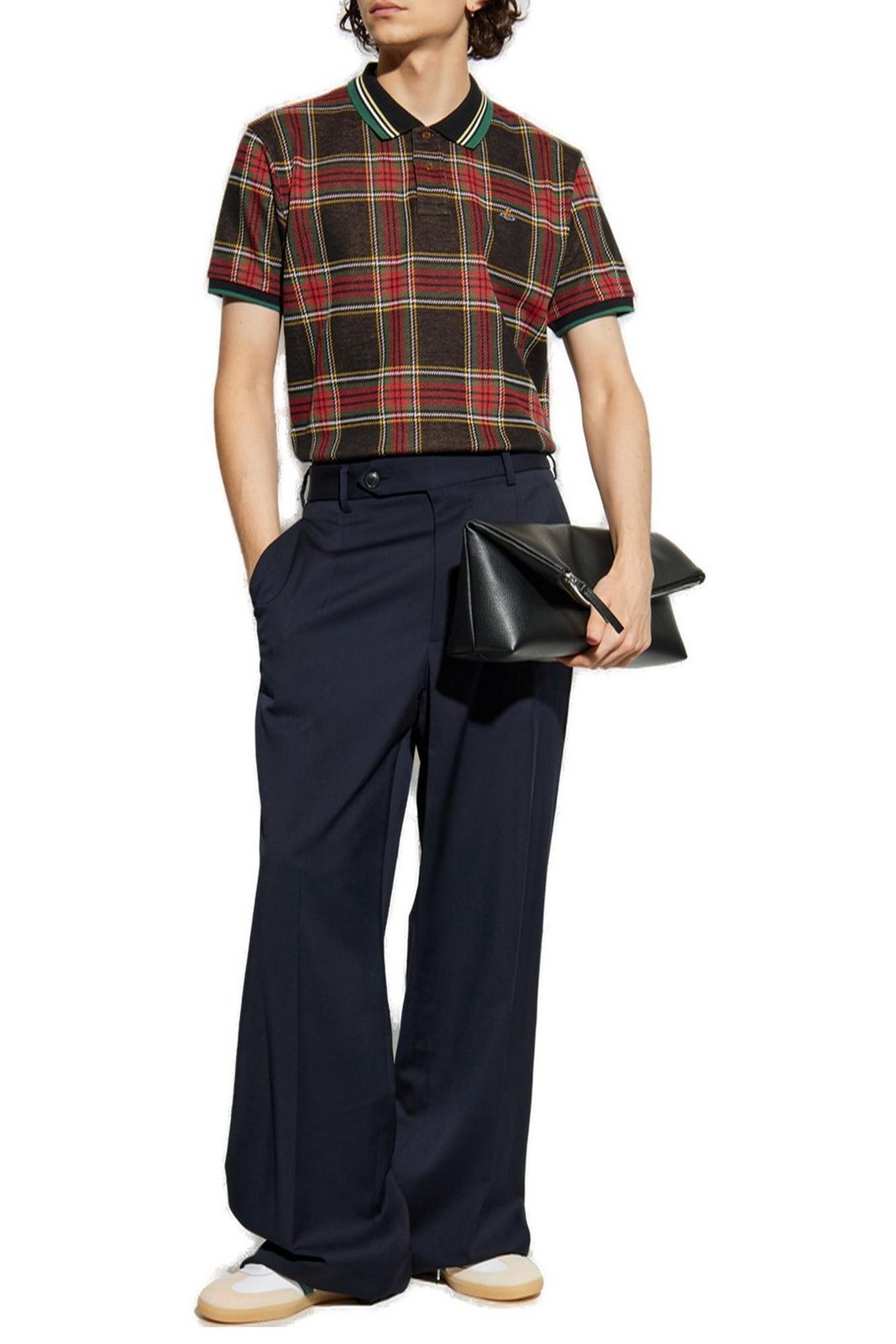 Vivienne Westwood Checked Polo Shirt