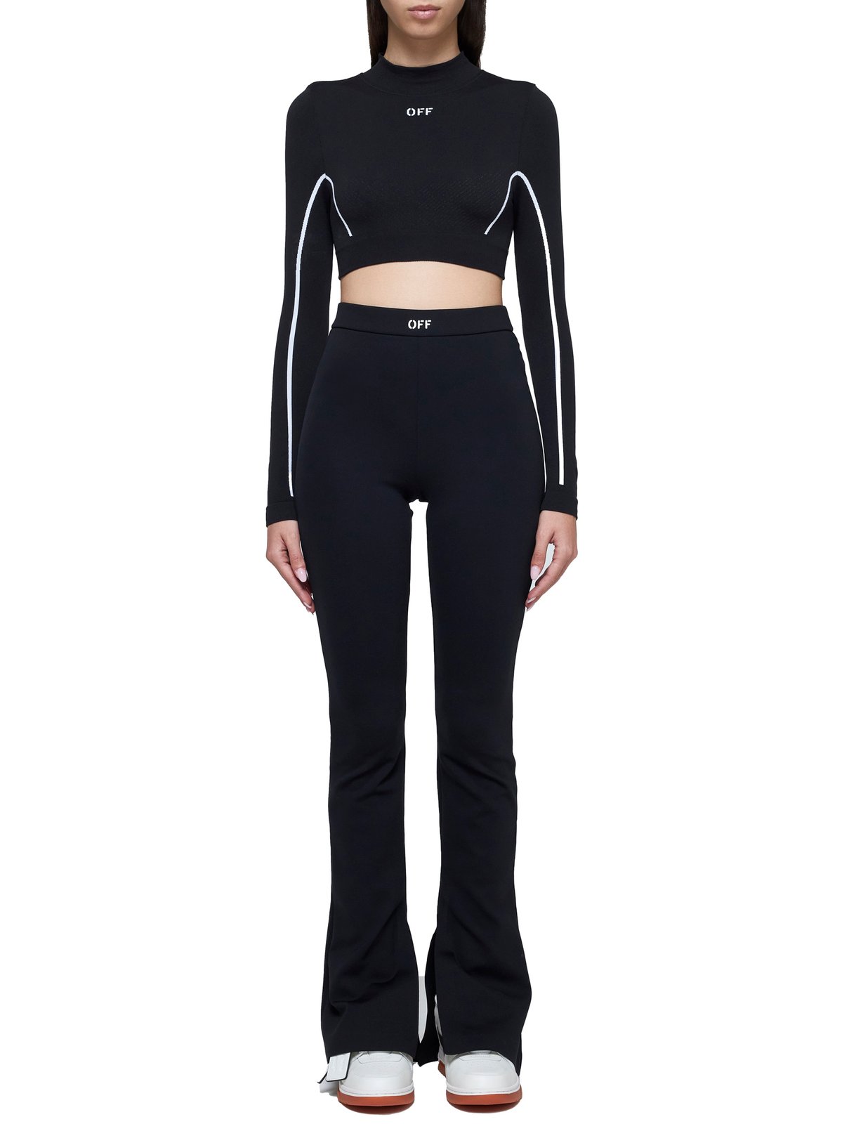 Off-White Off Stamp Cropped Top