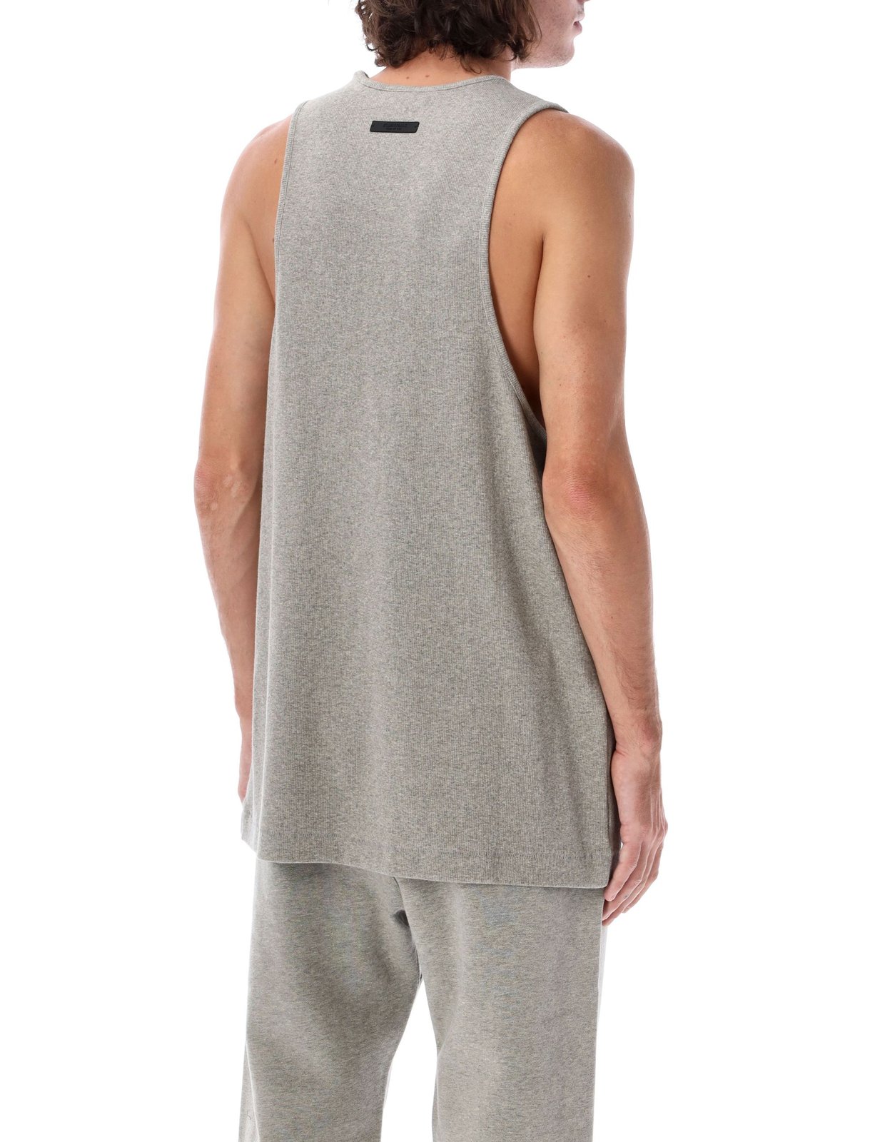 トップス FEAR OF GOD ESSENTIALS 3PACK TANKS Fear of God Essentials 3 Pack Dark Oatmeal Tank Tops | PacSun