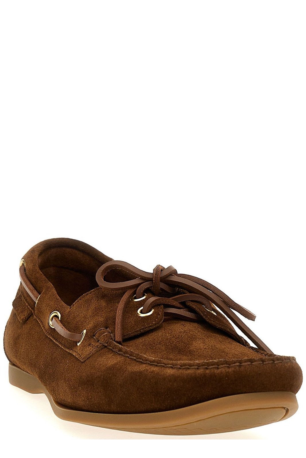 Tom Ford Squared Toe Lace-Up Boat Shoes – Cettire