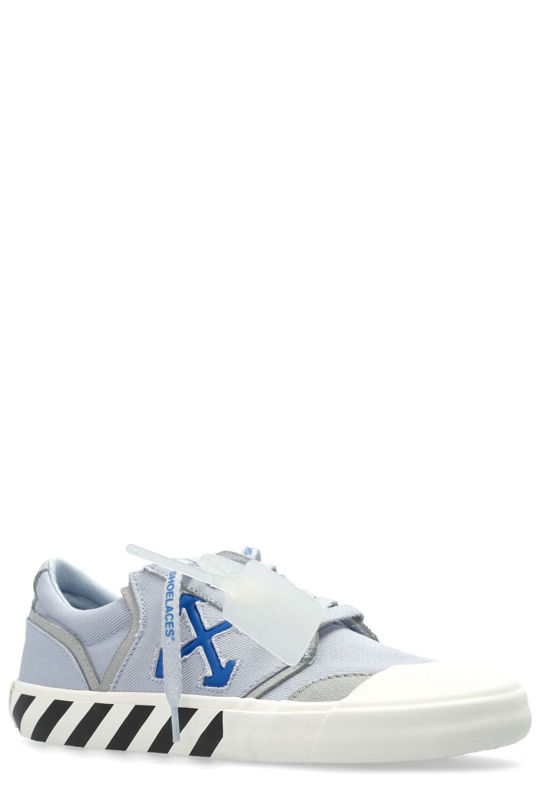 Off-White Vulcanized Roudn Toe Lace-Up Sneakers