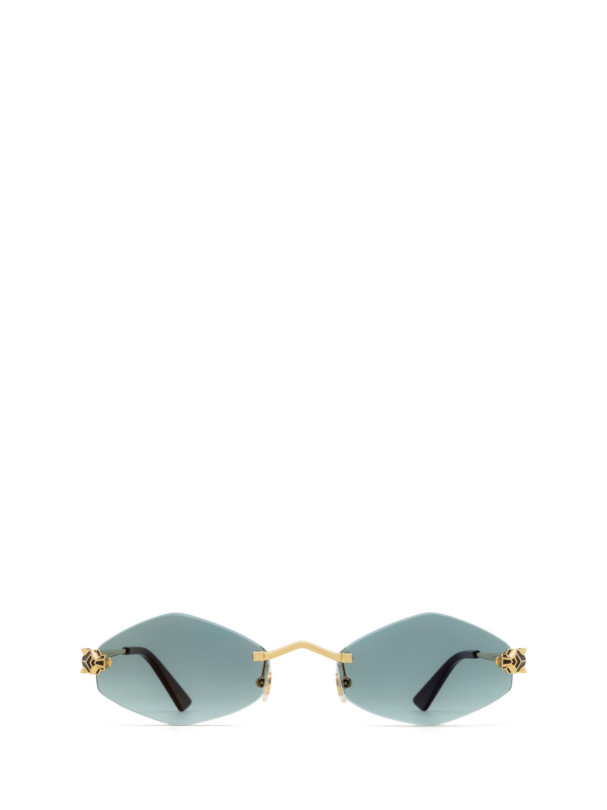Cartier Geometric Frame Sunglasses