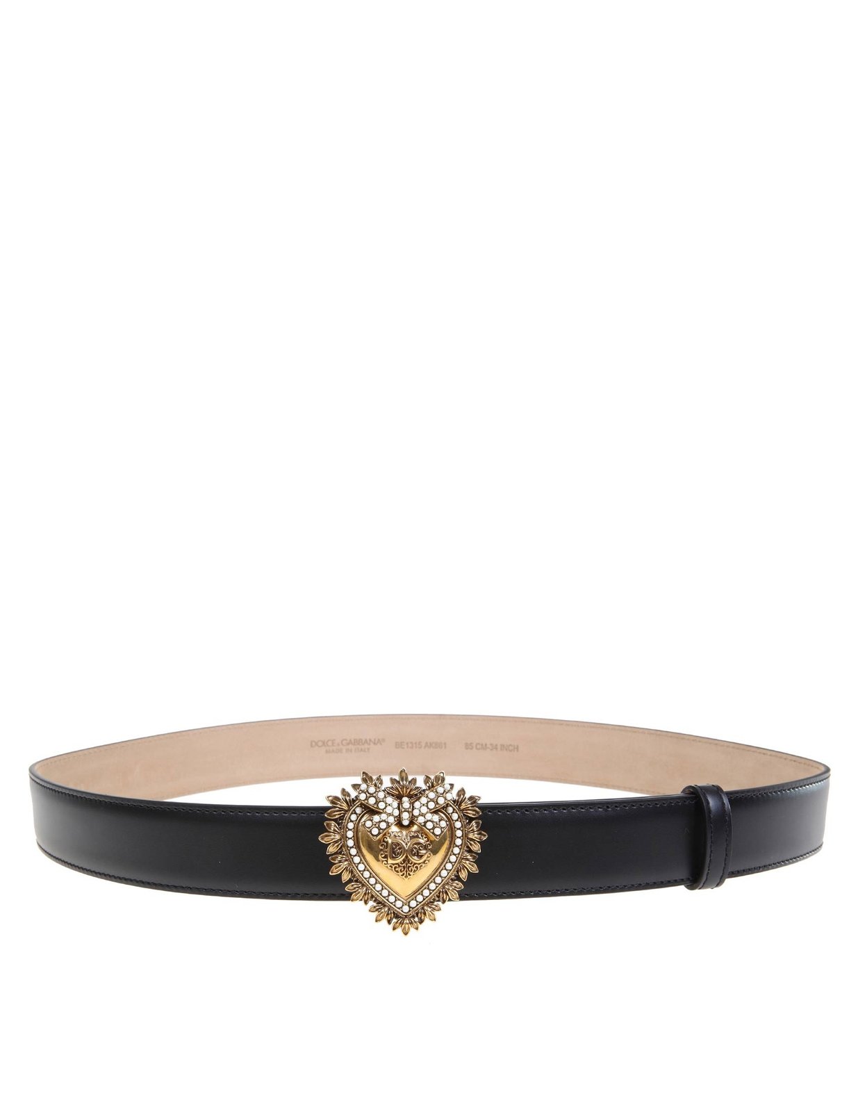 Dolce & Gabbana Devotion Buckle Belt