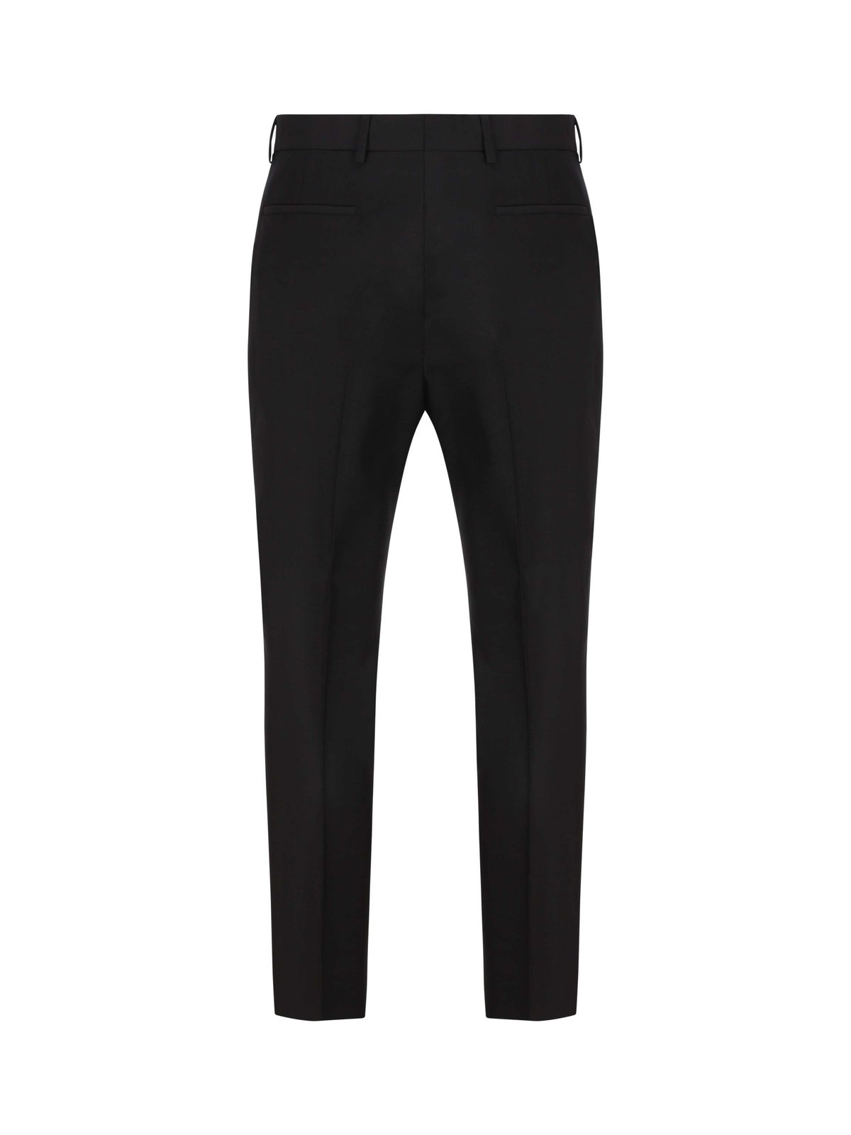 Prada Mid-Rise Tailored Cropped Trousers