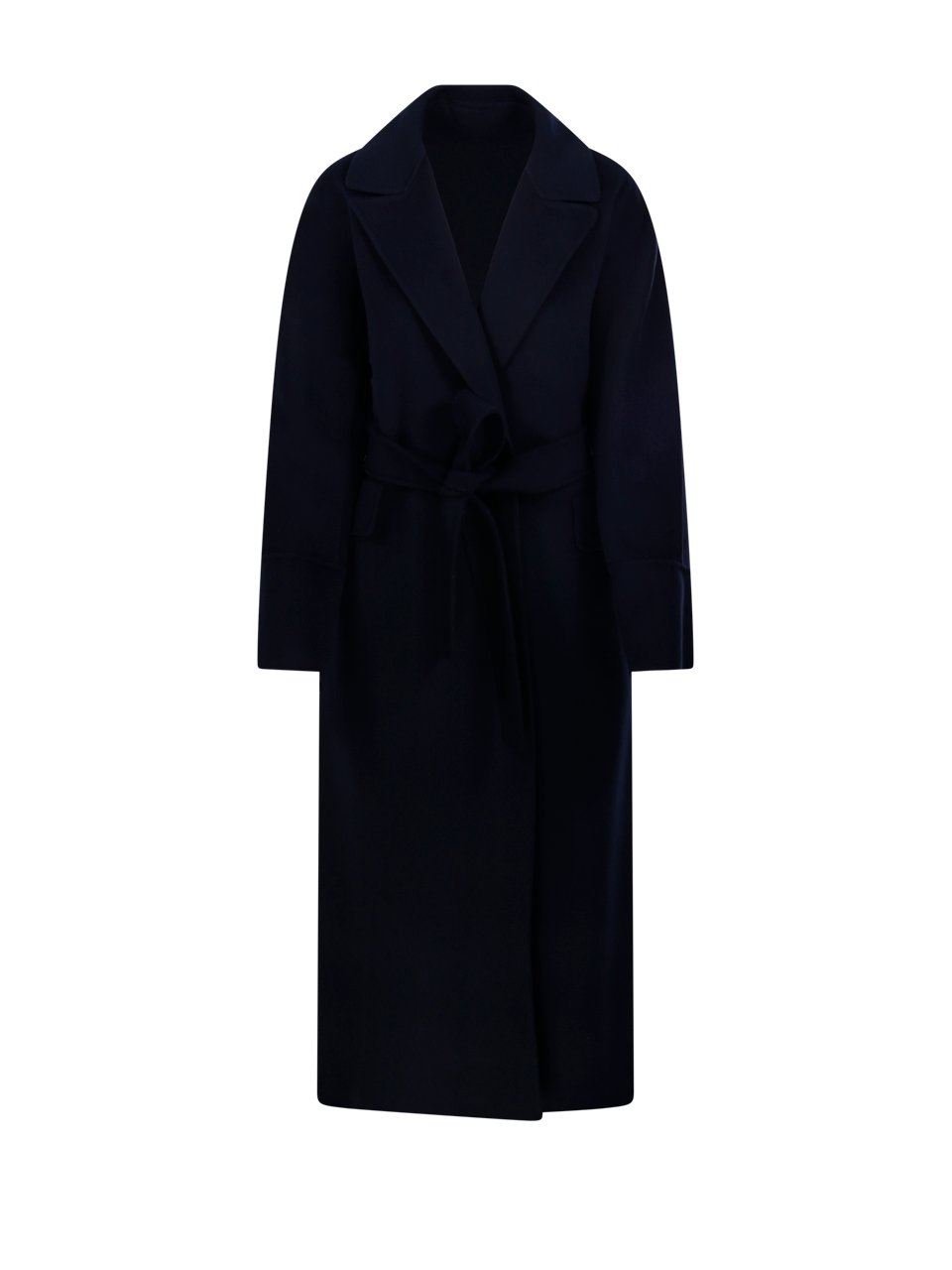 S Max Mara Belted Long-Sleeved Coat – Cettire
