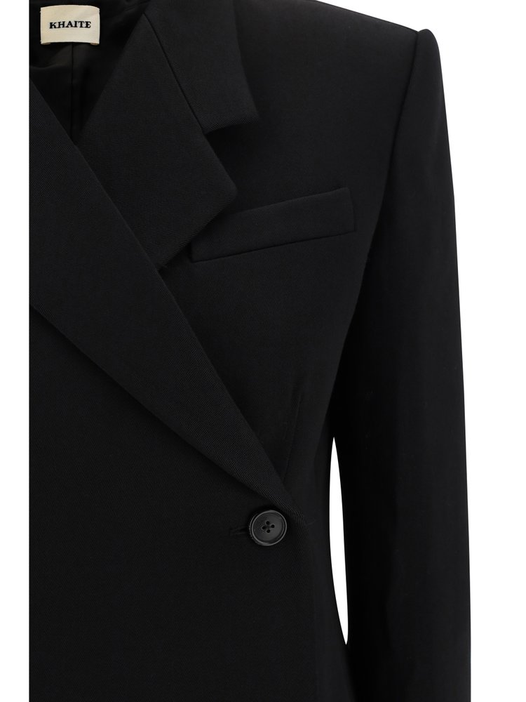 Khaite The Kento Button-Up Trench Coat – Cettire